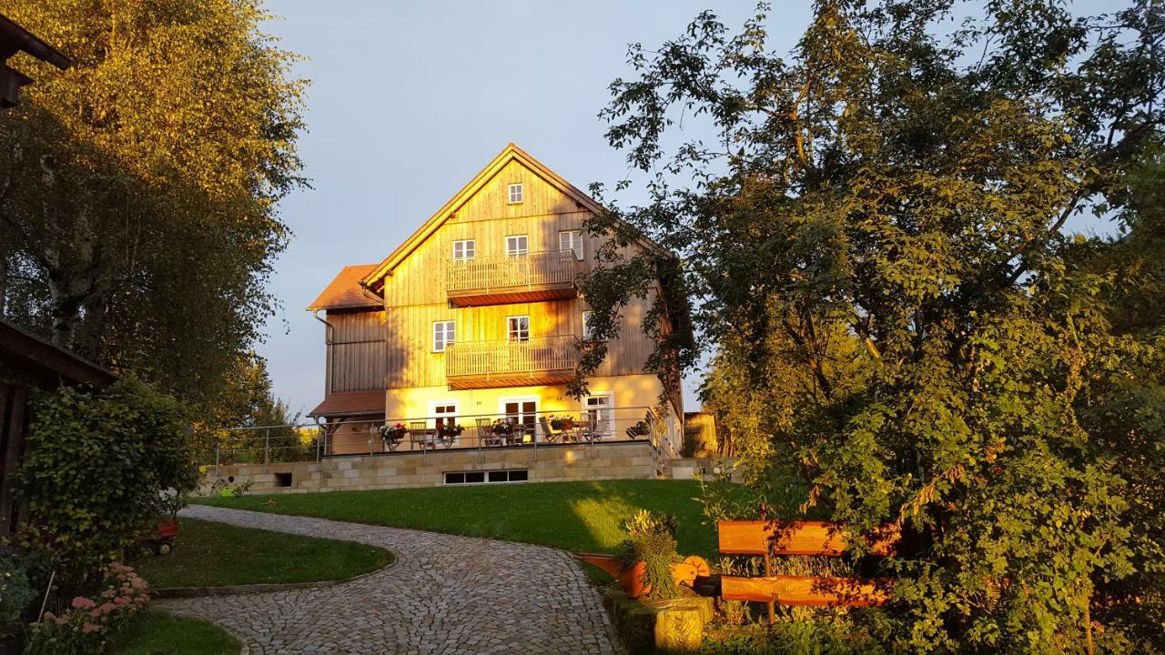 Ferienhaus Winterbergblick, Saechsische Schweiz Hinterhermsdorf Kültér fotó